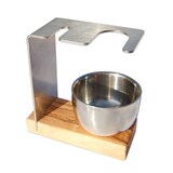 thumbnail of Rasierständer/-halter SYLT PLUS für Pinsel & Rasierhobel inkl. Metalltiegel