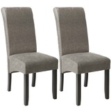 thumbnail of tectake Silla de comedor ergonómica  gris mármol - 403627