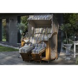 thumbnail of Strandkorb - bene living - Schleswig Pinie Zweisitzer - PE mokka - Modell 557