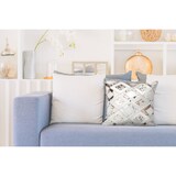 thumbnail of Dazzle Anette 100 Elfenbein / Chrom  45cm x 45cm