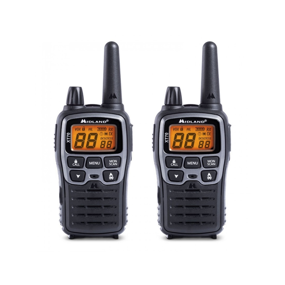 Talkie walkie Midland XT70  pmr446, 12km uso libre
