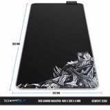 thumbnail of Titanwolf RGB Gaming Mauspad, Mousepad XL 800 x 300mm verbessert Präzision & Geschwindigkeit, Titanwolf