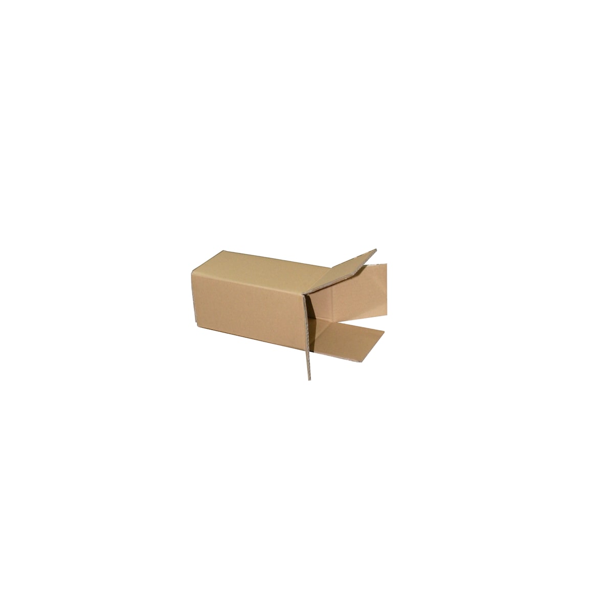 10 Stück Versandhülsen / Karton 105 x 105 x 210 mm zweiwellig