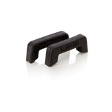 thumbnail of WAS Germany - Silikongriffe Lava, 9,5 x 3,4 cm, schwarz