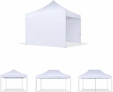thumbnail of Telo laterale 6x2mt bianco impermeabile per gazebo richiudibile 3x6mt