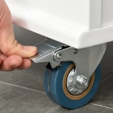 thumbnail of HOMCOM Carrinho Cozinha com Rodas 3 Gavetas 1 Armário 128,8x75,5x92,5cm Branco