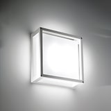 thumbnail of IP54 Wand- und Deckenleuchte aus lackiertem Corten-Aluminium, modernes Design für Innen und Außen, E27-Fassung, Maße 12,2 x 25 x 9,5 cm, Rostfarben