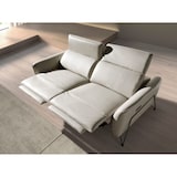 thumbnail of Angel Cerdá Sofá de relaxamento de 3 lugares em pele de areia 6264C 213 x 111 x 104