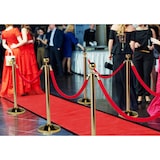 thumbnail of Securit® Classic Afzetpaal Voetstuk - Goud - Ronde kop - 90cm (Basis RS-CL-GO-A2 niet inbegrepen)