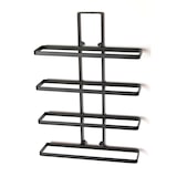 thumbnail of 1x Weinregal Metall Schwarz Wand 4-Wine erweiterbar Flaschenregal