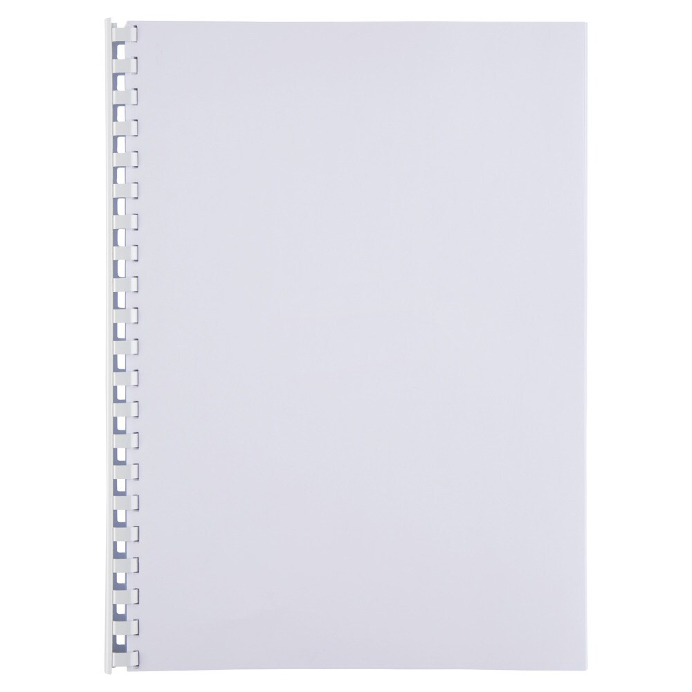 GBC Plastikbinderücken 4028610 DIN A4 16mm weiß 100 St./Pack