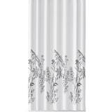 thumbnail of Textil Duschvorhang HEIDE 240 x 200 cm Weiß ink. 15 Ringe