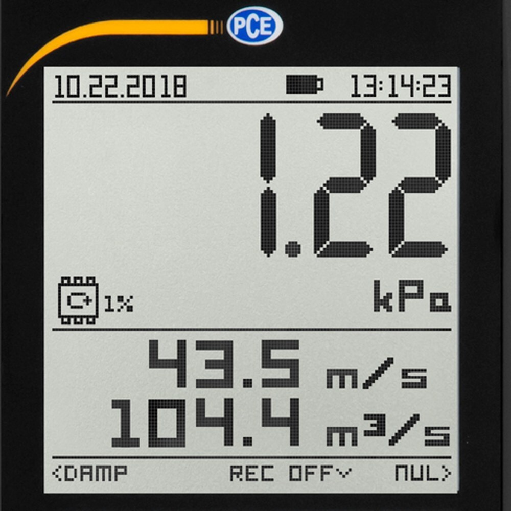 PCE Instruments Differenzdruckmanometer PCE-PDA 10L