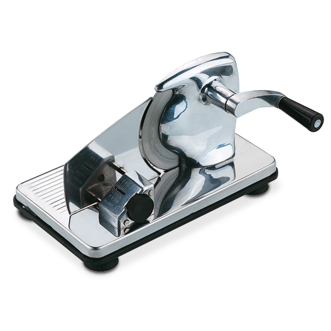 Máquina de fatiar manual em aço inox 250x150x150 mm