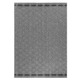 thumbnail of Balkonteppich Raute Wetterfest Waschbar Strapazierfähig Terrasse Garten Schadstoffgeprüft Grau 80x150 cm – CORTINA von Kadima Design