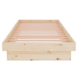 thumbnail of vidaXL Massivholzbett 75x190 cm