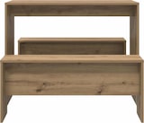 thumbnail of vidaXL 3-tlg. Esstisch und Bank Set Artisan-Eiche Holzwerkstoff