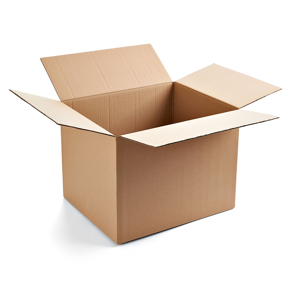 Vilsa confezione da 10 scatole in cartone cm 40x30x20 avana