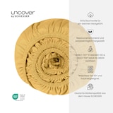 thumbnail of Uncover by Schiesser Spannbettlaken New Jersey - Edeljersey - 100 x 200 cm - Senf