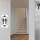 thumbnail of Plaque signalétique CristalSign® 210 x 300 x 30 mm