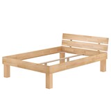 thumbnail of Bett Holzbett Überlänge Buche natur massiv mit hohen Füßen ohne Zubehör V-60.80-220-H