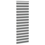 thumbnail of vidaXL Doppelrollo Dunkelgrau 70x230 cm Stoffbreite 65,9 cm Polyester