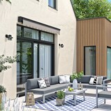 thumbnail of Store banne semi-intégral 2,5x2m en aluminium taupe