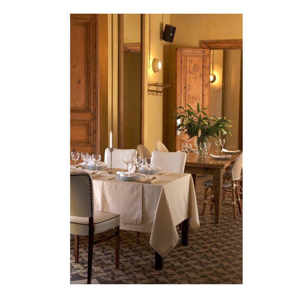 Tovaglia Ella bianca 173 x 300 cm H-Line