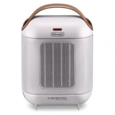 Delonghi Keramikheizlüfter HFX30C18.IW-weiß, 1800 Watt Leistung, 220 Volt