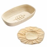 thumbnail of Westmark Set Gärkörbchen oval, mit Ähre, 34 x 20,5 x 8 cm, mit Bezug, 3235227B