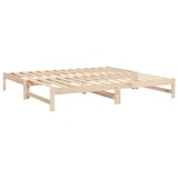 thumbnail of vidaXL Slaapbank uitschuifbaar 2x(80x200) cm massief grenenhout