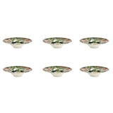 thumbnail of Excelsa lot de 6 plats de pâtes Tropical Chic céramique 28,5x6,5x28,5 cm multicolore