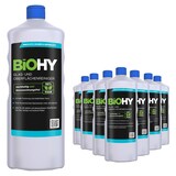 thumbnail of BiOHY Glas- und Oberflächenreiniger (9x1l Flasche) | Konzentrat | Universalreiniger | Intensiv & Nachhaltig reinigender Automatenreiniger