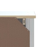 thumbnail of vidaXL Bad-Wandschrank BERG Weiß 40x27x71,5 cm Massivholz Kiefer
