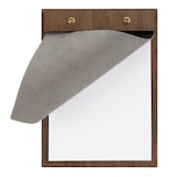 thumbnail of Securit® Menu A5 "Walnut" - Capa em couro - Madeira acabamento nogueira envernizada