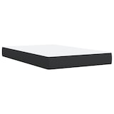 thumbnail of vidaXL Boxspringbett mit Matratze Schwarz 120x200 cm Kunstleder