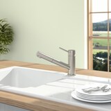 thumbnail of Villeroy & Boch 925200LC Como Shower Armatur Hochdruck Ausziehbar Edelstahl matt