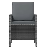 thumbnail of vidaXL 21-tlg. Garten-Essgruppe mit Kissen Poly Rattan Grau