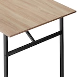 thumbnail of tectake Table de salle à manger industrielle Swansea 120x75x76cm - Bois clair industriel, Chêne Sonoma - 404335