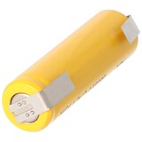 thumbnail of Flat Top NiCd Akku Mignon 1,2V 800mAh AA mit Lötfahnen in U-Form