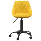 thumbnail of Chaise de salle à manger Jaune moutarde Velours Modèle Brillante