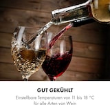 thumbnail of Klarstein Bellevin 8 Uno Weinkühlschrank 23 Liter 11-18 °C LED Touch SingleZone Schwarz