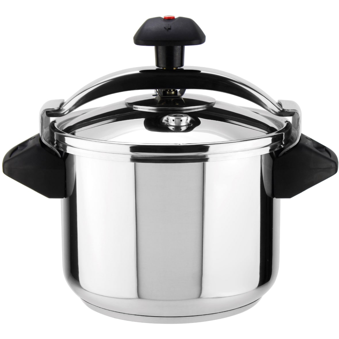 Magefesa Inoxtar - Olla Express Tradicional de 6L, Acero Inoxidable 18/10, Inducción, Cocina Sana, Pomo Rotatorio, Fondo Termo-Difusor de 5 Capas