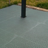 thumbnail of ArtPlast - Piastrelle per terrazza/giardino 56,3x56,3x1,3 cm in polipropilene effetto drenante in colore verde - Collezione MARTE