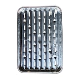 thumbnail of Grillschale Aluminium 3er Set Silber Rechteckig - Ideal für Grillgut und Beilagen 3 Stück