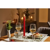 thumbnail of METRO PROFESSIONAL Tafelkerzen, Paraffin, 2.2 x 24 cm, Brenndauer 7 Stunden, bordeaux, 30 Stück