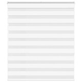 thumbnail of vidaXL Zebra rolgordijn 130x150 cm stofbreedte 125,9cm polyester wit