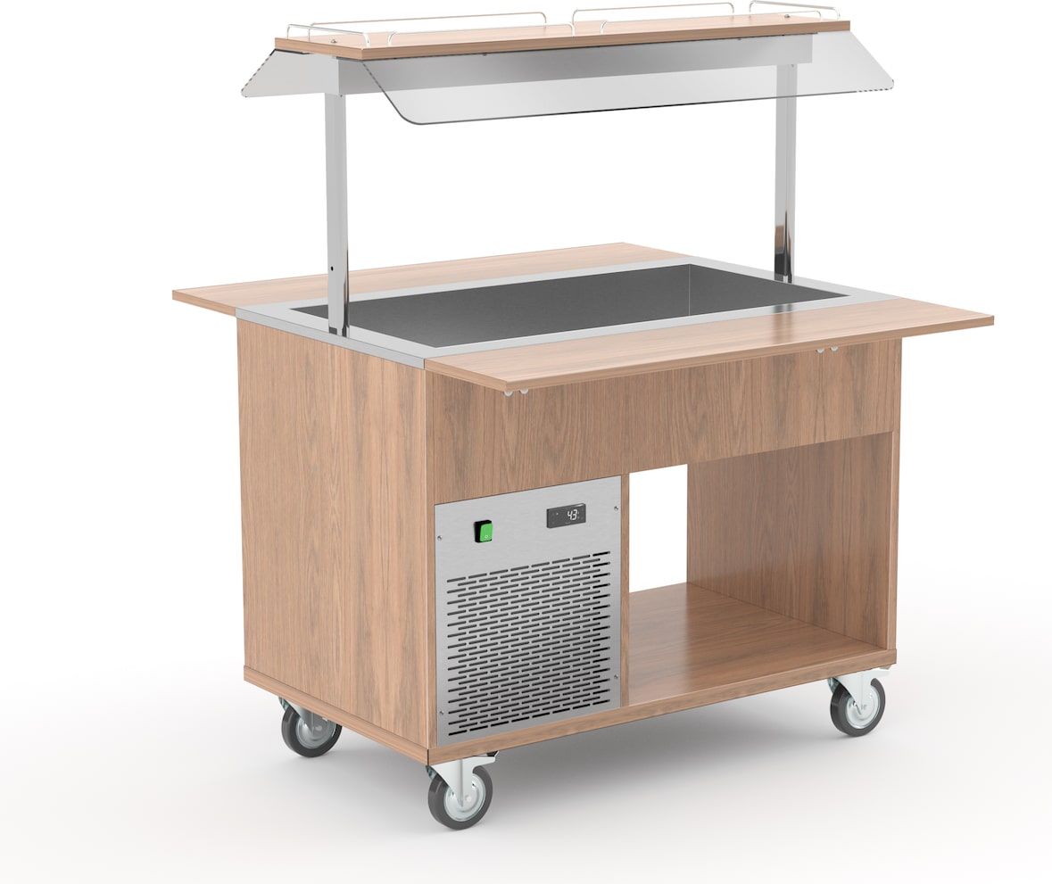 Mobiltherm Kaltbuffet 405203-U, Modell Palma 3K, 3 x 1/1 GN, fahrbar