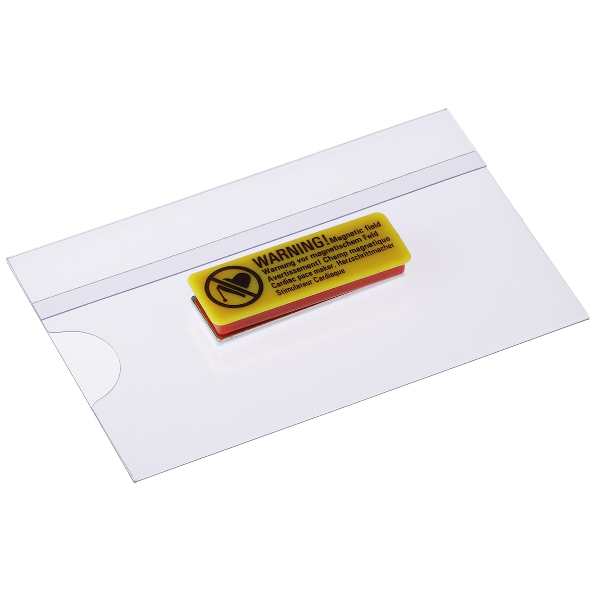 Europel Badge magnetico 90 x 55 mm, pacchetto economico 20 x 24 pezzi, 121268