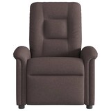 thumbnail of vidaXL Massagesessel Dunkelbraun Stoff